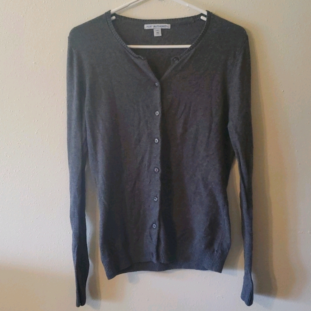 Port Authority button down cardigan top